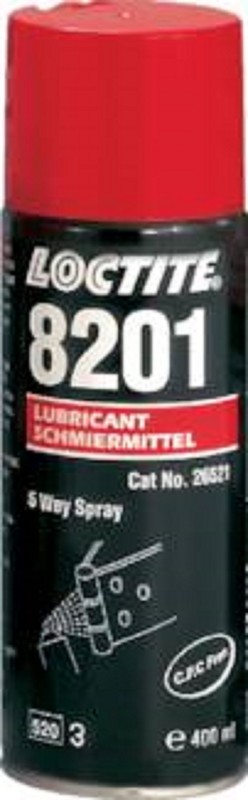 Loctite 8201 UniversalÃ¶L, 400 Ml Spraydose Universalschmiermittel LÃ¶Sen Reinigen