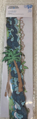 Creative Memories Laser Cut Borders VITAMIN SEA (10) Die cuts