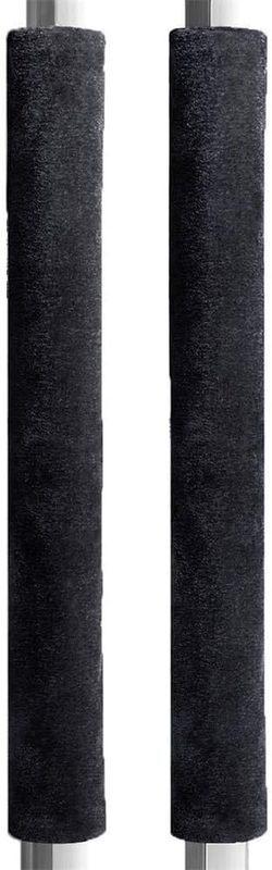 Door Handle Covers for Refrigerator Fridge Kitchen Appliance Decor Black