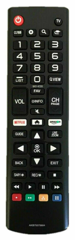 Smart Led Lcd Tv Remote Control For Lg Akb75375604 Replace 65sk8550pua 70uk6570p
