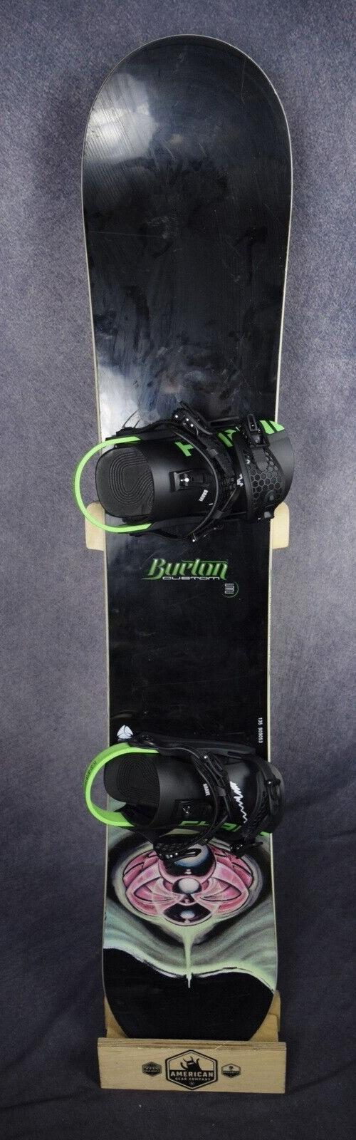 BURTON CUSTOM SNOWBOARD SIZE 135 CM WITH NEW CHANRICH M/L