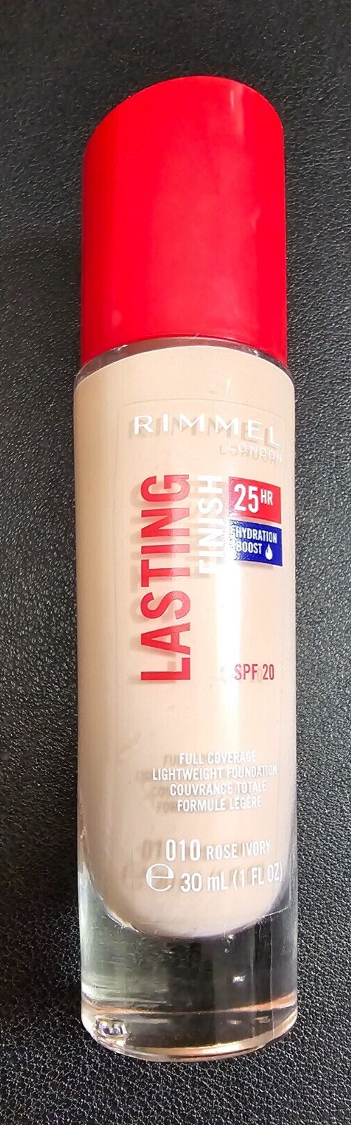 Rimmel Lasting Finish Foundation – 25 Stunden Halt, LSF 20, In Rose Ivory