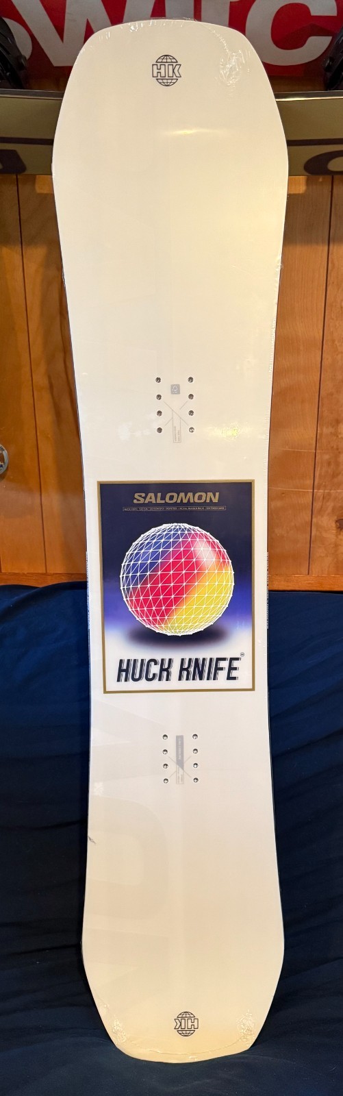 ジュニア用 ハックナイフ 130cm SALOMON スノーボード板 カバー付き