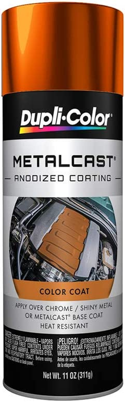 Dupli-Color MC205 Metalcast Automotive Spray Paint - Orange Copper Anodized Coat