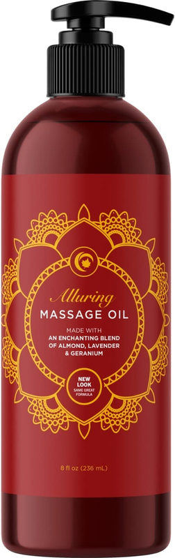 Relaxing Massage Oil for Massage Therapy - Aromatherapy Full Body Massage Oil wi