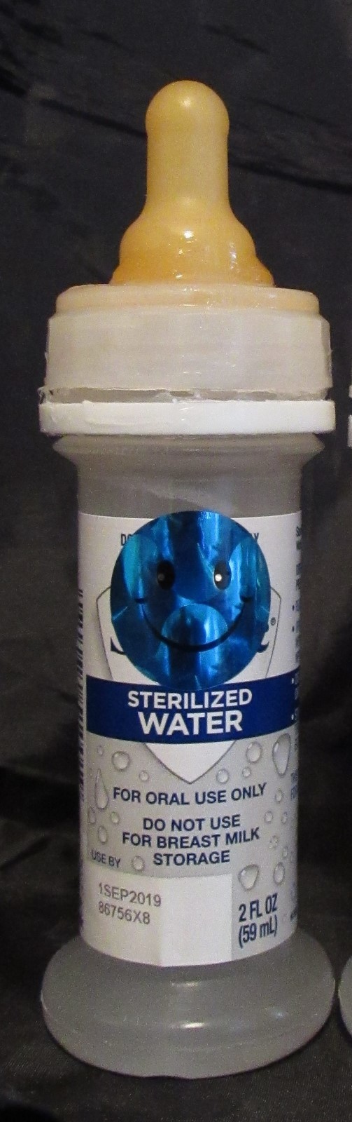 Reborn baby doll bottle 2 ounce fake hospital glucose or sterilized water bottle