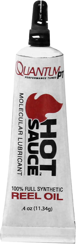 Hot Sauce Fishing Reel Oil, Bonds Molecularly with Metal Surfaces Forming a Perm