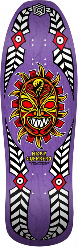 Nicky Guerrero Mask Skateboard, Deck Only