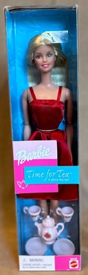 Time for Tea Barbie with Rose Theme Tea Set 2000 ~ Mattel #29103 ~ NIB- 2000