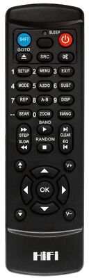 Replacement remote for NAD CD-6 C521BEE C542