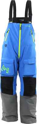 Clam EdgeX Bib Blue/Chartreuse Medium