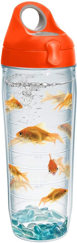 Tervis Goldfish Made in USA Double Walled Insulated Tumbler Travel Cup Keeps Dri