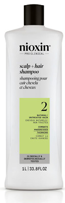 NIOXIN System 2 Hair Thickening Cleanser Shampoo 33.8oz ''Free Shipping''