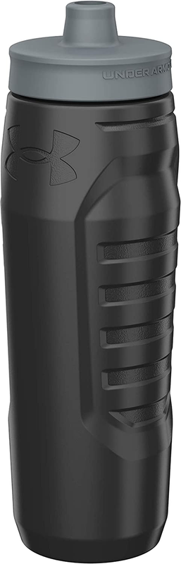 Sidline 32Oz Water Bottle, Squeeze Bottle, One-Way Valve Lid, BPA Free, Fits Bik