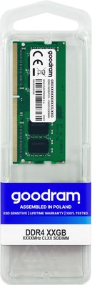 GoodRam PC and notebook accessories brand model DDR4 SODIMM 16GB 3200