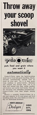 1958 AD.(XH48)~DODGEN FEED EQUIPMENT CO. SIOUX CITY, IOWA. GRAIN-O-VATOR
