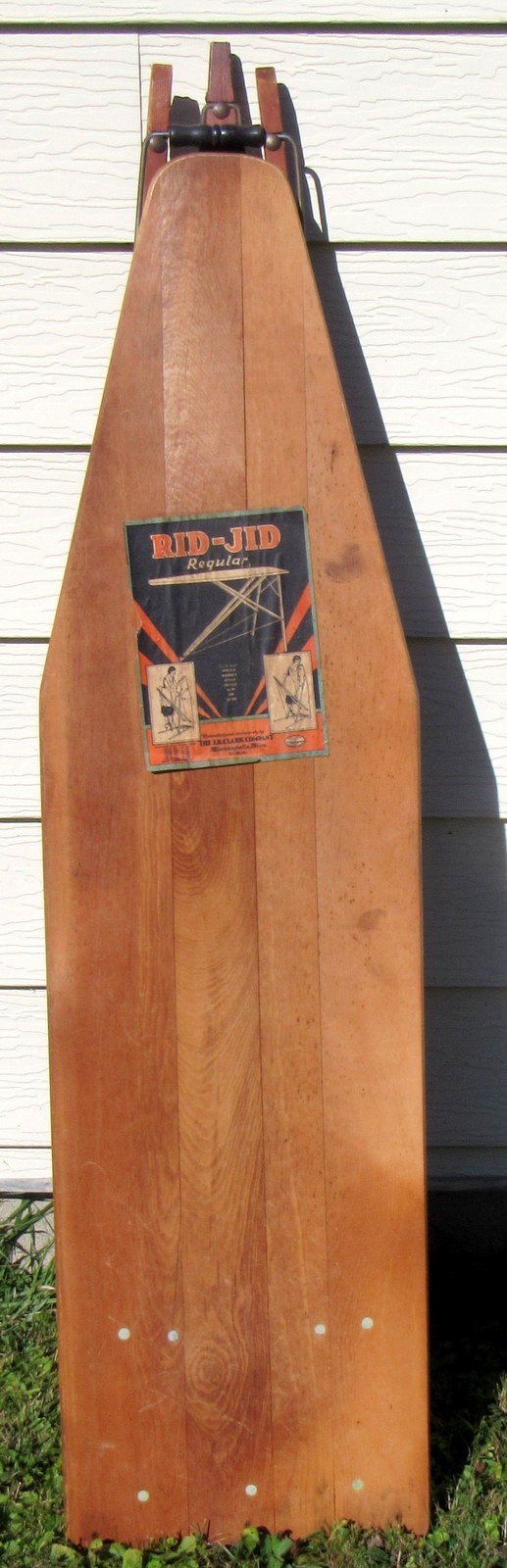 antique Rid-Jid regular ironing board JR Clarke Company Minneapolis local pickup