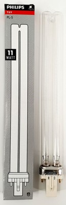 Philips UVC Lampe - G23 - 11W - UV-C Teich Klärer Keime Brenner