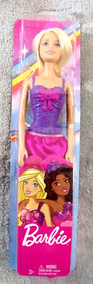 Barbie Princess Doll, 12-Inch, Blonde Hair Blue Eyes New