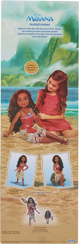 Disney Playdate Moana 32-Inch Doll And Accessories Brand New Toy Gift