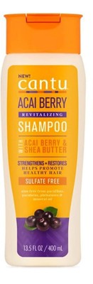 CANTU Acai Berry Shampoo REVITALIZING, 13.5 Ounce 