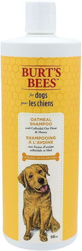 Burts Bees Oatmeal Shampoo for Dogs with Colloidal Oat Flour and Honey 945Ml
