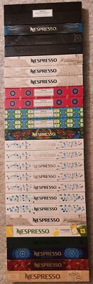Nespresso coffee capsules original - Limited Edition & Discontinued