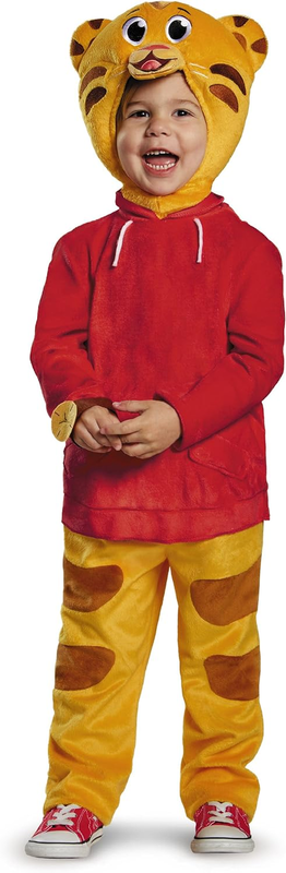 Daniel Tiger'S Neighborhood Daniel Tiger Deluxe Toddler Costume, Large/4-6