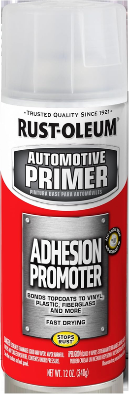 Automotive Adhesion Promoter Spray, Clear, 340G – Bonds to Vinyl, Plastic & Fibr