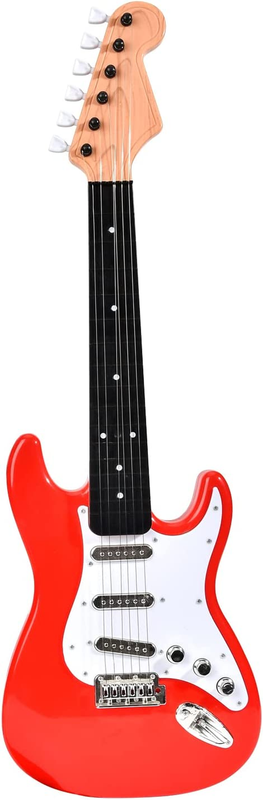25 Inch Guitar Toy for Kids, 6 Strings Electric Guitar Musical Instruments for C