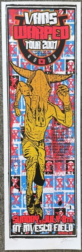 Warped Tour Concert Poster 2007 | eBay