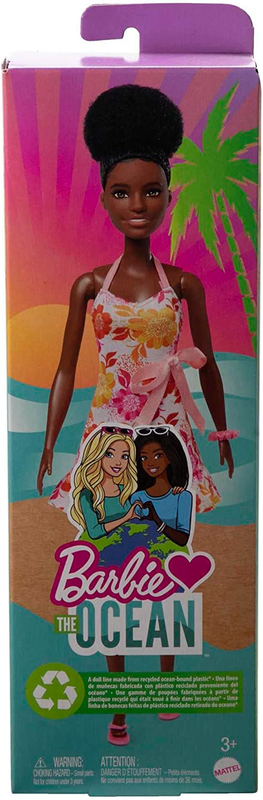 Loves the Ocean Doll with Natural Black Hair, Pineapple Dress & Accessories, Dol