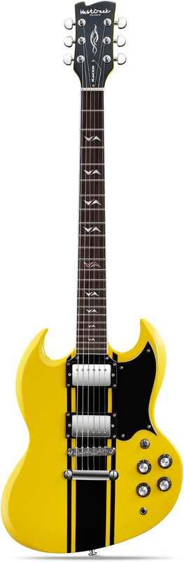 WestCreek RACER Electric Guitar Double Cut Mahogany Body Rosewood
