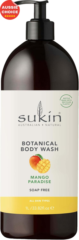 Mango Paradise Body Wash 1L Kakadu Plum Australian Hibiscus Nourishing Cleanser