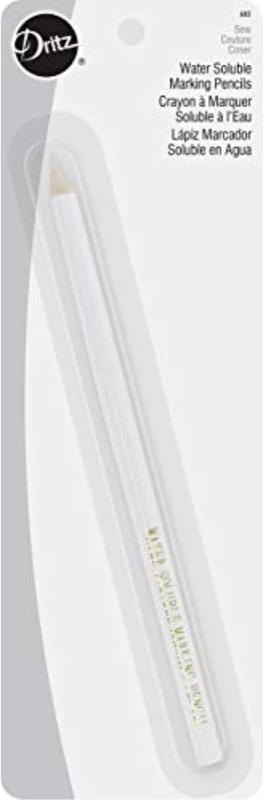 1Pck Water Soluble White Marking Pencil Marker Pen for sewing quilting crafting