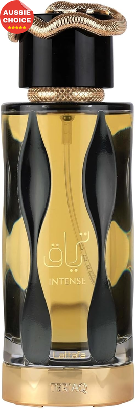 Lattafa Teriaq Intense 100ml EDP Unisex Perfume Long Lasting Fragrance