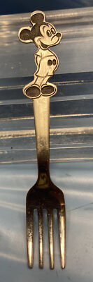 MICKEY MOUSE YOUTH FORK BY BONNY STAINLESS STEEL.  H4