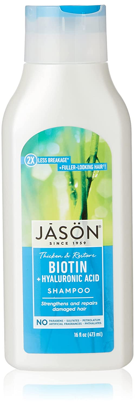 Jason Restorative Biotin Shampoo, 16 Oz.
