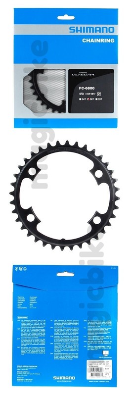 パーツ Shimano Ultegra fc-6800 52-36T Shimano Ultegra FC-6800 Crankset – RA Cycles