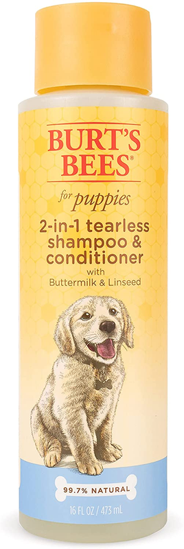 Burt'S Bees for Pets Puppies Natural Tearless 2 in 1 Shampoo