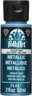 Acrylic Metallic Paint, 2 Fl Oz (Pack of 1), Multicolor