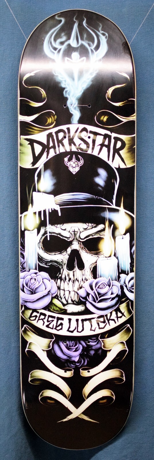 テックデッキ DARKSTAR Greg Lutzka Skateboard A RARE Greg Lutzka Darkstar Shipwreck Sinking Ship Skateboard