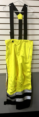 OCCUNOMIX SP-BRP Rain Pants,Class E,Yellow/Green, Size M 544200B