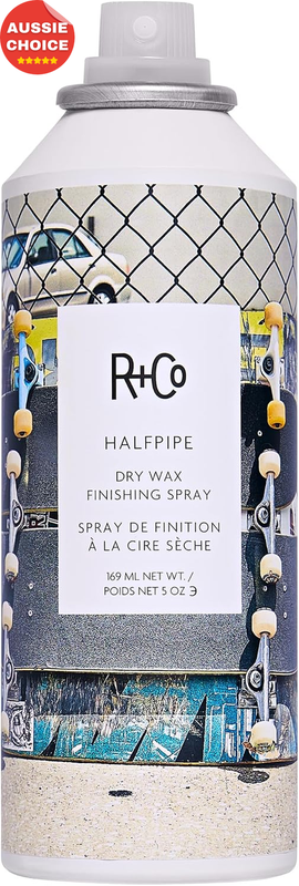 Halfpipe Dry Wax Finishing Spray 5 Oz Workable Texture Buildable Hold Vegan