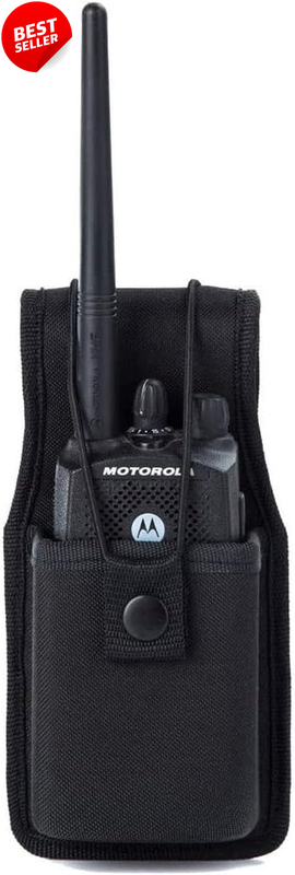 Universal Two Way Radio Holster Nylon Walkie Talkie Holder Motorola - US