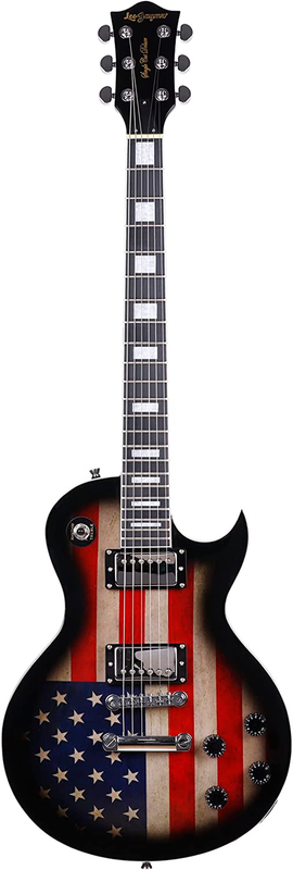 jukujomura•*¨*•.¸♬︎ Leo Jaymz Full Size Single Cut Electric Guitar - with