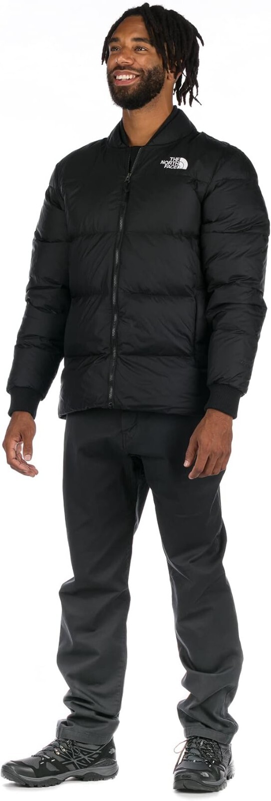Pre-owned The North Face Men's Nordic Jacket, Tnf Black, Xl