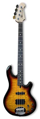 Lakland Skyline 55-02 Deluxe Bass, 5-String - Quilted Maple