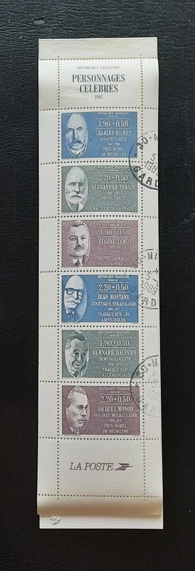 France 1987 Bande Carnet Bc2460 