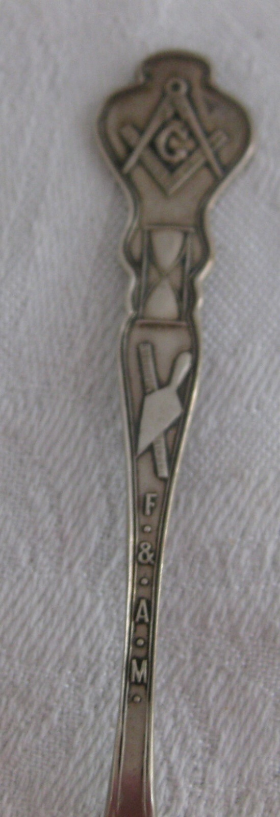 Antique MASONIC F&AM Sterling SPOON Silverton COLORADO